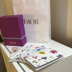Dior Notebooks with Box and Bag